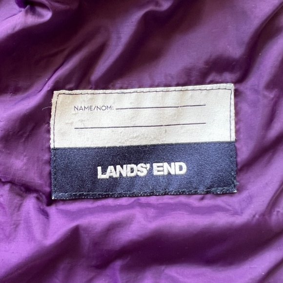 Lands' End Primaloft Puffer Jacket for Kids - Size M 10/12 - Picture 10 of 15
